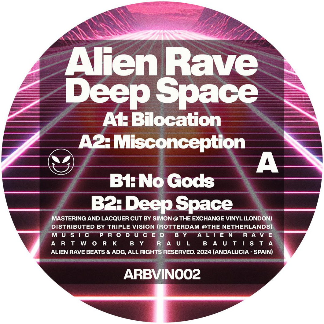 Alien Rave - Alien Rave Beats - Deep Space - ARBVIN002 - 12