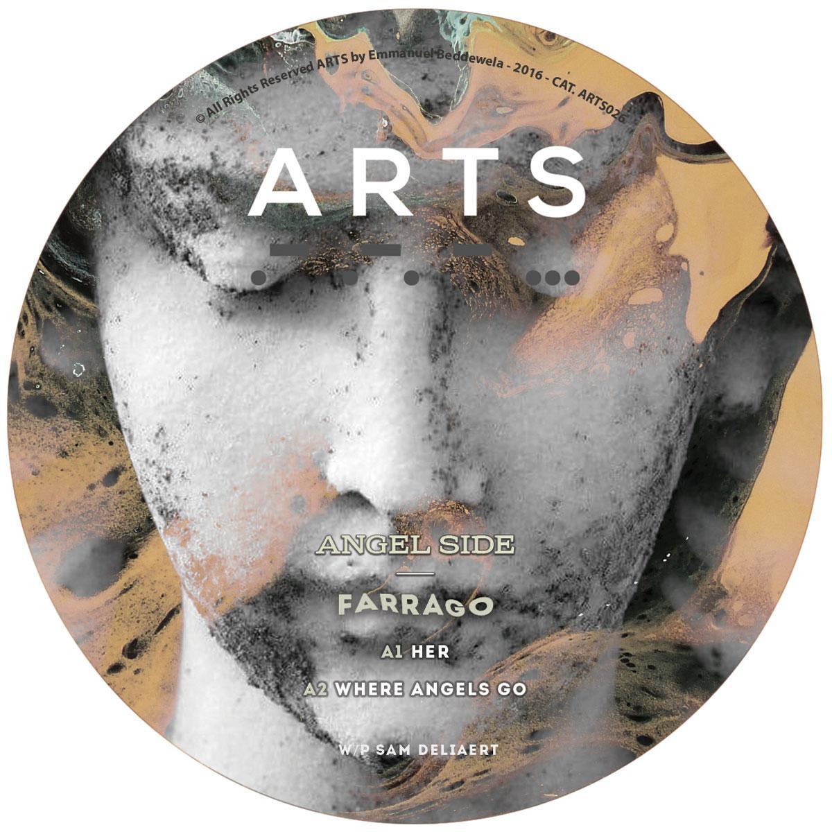 Farrago - Where Angels Go Trouble Will Follow - ARTS - ARTS026 - 12" Vinyl - Techno - Italian Import