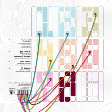 Humanoid / The Kosmik Kommando remix Mike Dred / Luke Vibert / Air Liquide - DE:10.08 [ltd. clear magenta vinyl edition] - De:Tuned   Techno   - 12