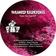 Paranoid Plastic - Turn To You EP - PRVEP006 - 12