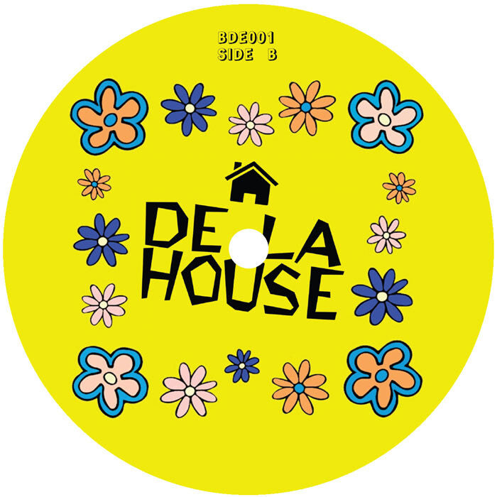 Boogie Down Edits - Vol 1 - De La House - BDE001 B side label