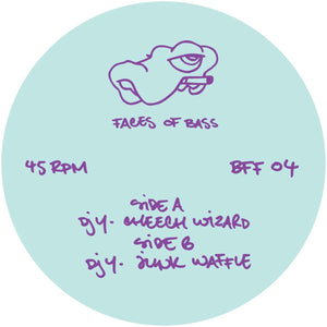 DJ Y - Faces Of Bass - Cheech Wizard - BFF04 - 12" Vinyl - Hardcore - Dutch Import
