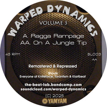 Load image into Gallery viewer, Warped Dynamics - Beat Lab 03 - Beat Lab -  BL003 - Breakbeat Hardcore/Jungle - 12&quot; Purple &amp; Blue Marble Vinyl