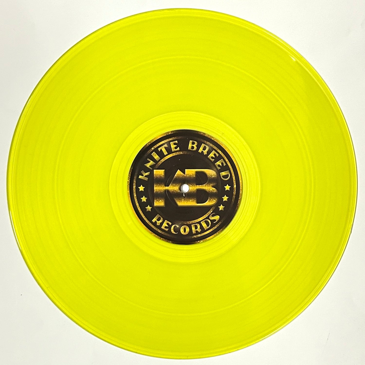 Mr Buzz With Mr Bradders - The Galactic Vibes EP - Knitebreed Records - BREED46 - Old Skool - 12" Yellow Vinyl Version