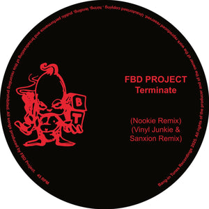 FBD Project - The Remixes 2025 - Bang-In Tunes - BTRP006 - 2 x 12" Red Smoked Vinyl with Pop Up Gatefold Sleeve