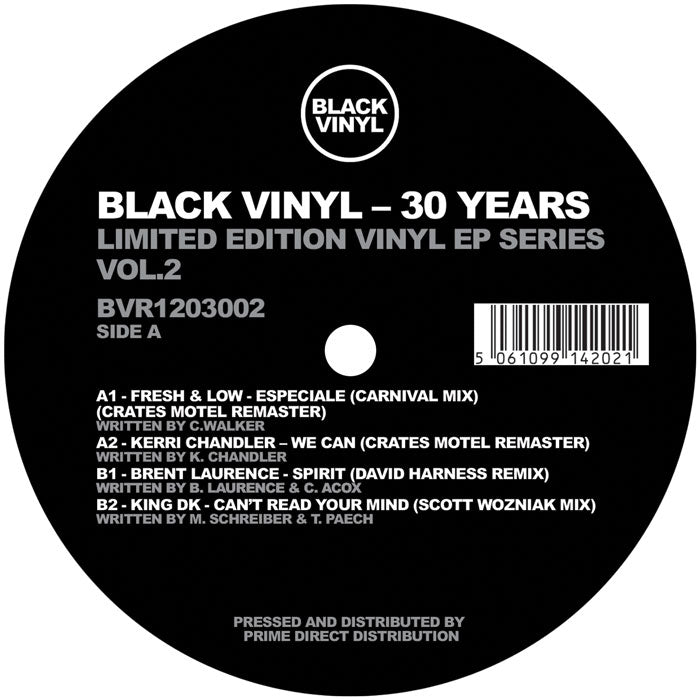Fresh & Low / Kerri Chandler - Black Vinyl 30 Years Volume 2 - BVR123002 alt