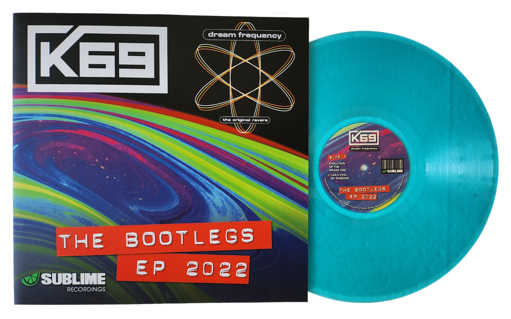 K69 & Dream Frequency - Sublime Bootlegs 2022 - Sublime Recordings - 12" blue vinyl - SB106