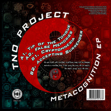 Load image into Gallery viewer, TNO Project - The Metacognition EP - Knitebreed Records - BREED45 - Old Skool - 12&quot; Blue Vinyl
