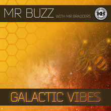 Load image into Gallery viewer, Mr Buzz With Mr Bradders - The Galactic Vibes EP - Knitebreed Records - BREED46 - Old Skool - 12&quot; Yellow Vinyl Version