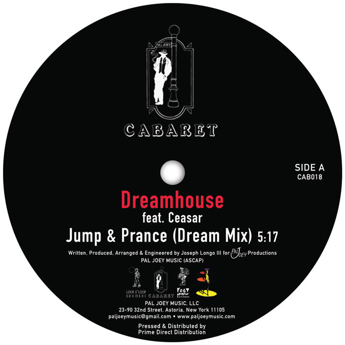 Dreamhouse ft Ceasar - Jump & Prance - CAB018 label A