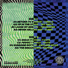 Load image into Gallery viewer, Calling The Hardcore - Day/All-Nighter - Z-Neo - Tim Reaper - Luna-C  -  CTHDAN1 - 2 x 12&quot; LP