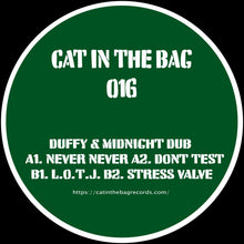 Load image into Gallery viewer, Duffy &amp; Midnight Dub - Cat In The Bag 016 [coloured vinyl] - Cat In The Bag - CITB016 - 12" Vinyl - Dutch Import