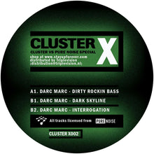 Load image into Gallery viewer, Darc Marc - Cluster Records - Dirty Rockin Bass [green vinyl] - CLUSTERX002RP2 - 12&quot; Vinyl - Acid Techno