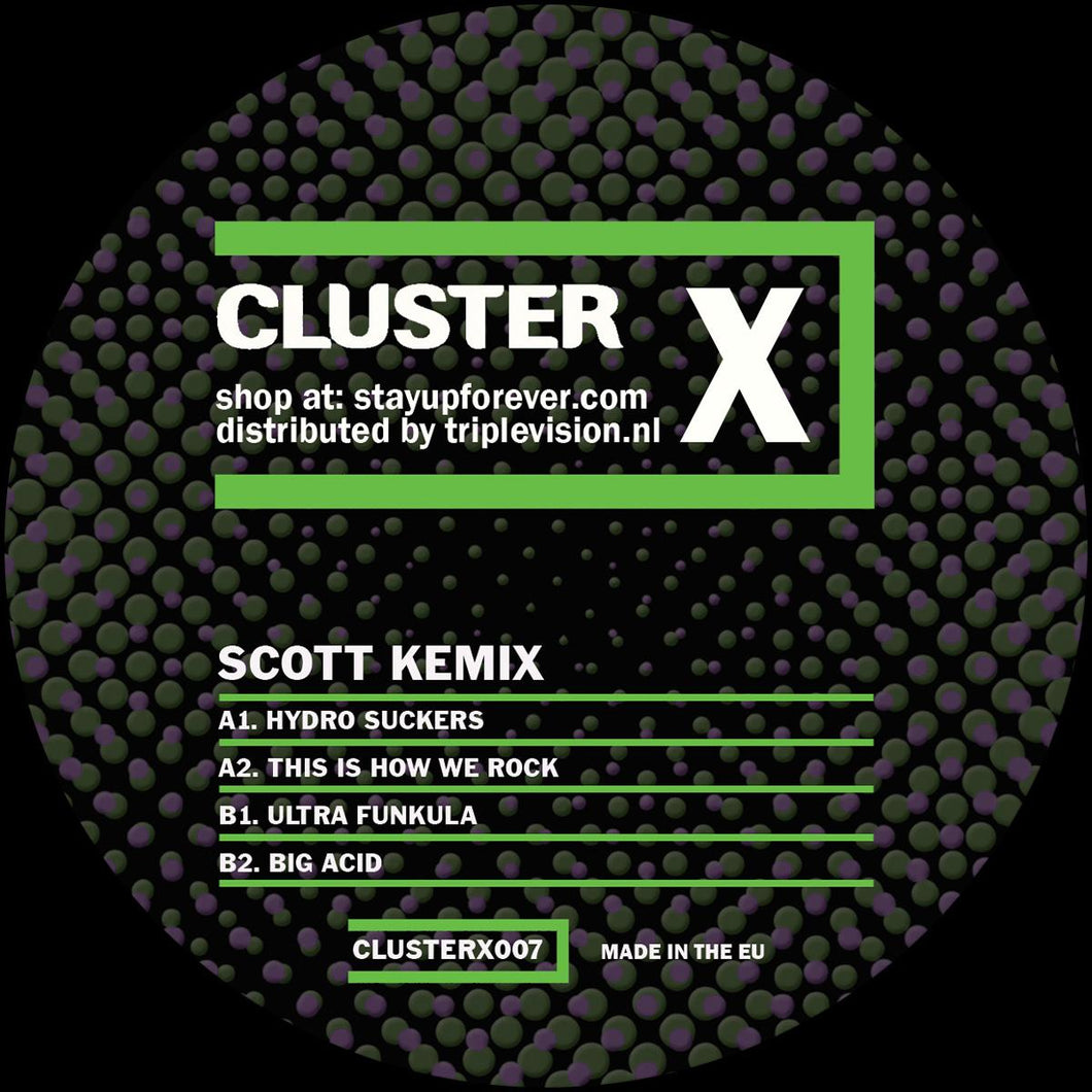 Scott Kemix - Scott Kemix - Cluster Records - CLUSTERX007 - 12