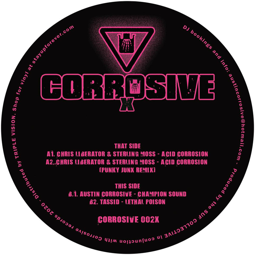 Various Artists - Corrosive - Acid Corrosion [red vinyl / 180 grams] - CORROSIVE002XRP - 12" Vinyl - Acid Techno
