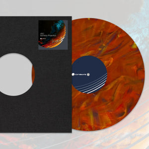 ASC - Curvature - Isometric Projection [orange marbled vinyl / stickered sleeve] - CRVT002 - 12" Vinyl