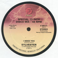 SYLVESTER - I Need You (12