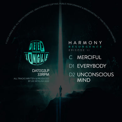 Deep Jungle -  Harmony - Resurgence Episode 2 - Vinyl 2 Only - Merciful - DAT2LP-CD - 12