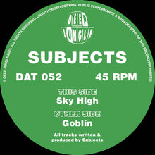 Load image into Gallery viewer, Deep Jungle -  Subjects Album Title: Goblin/Sky High EP  - DAT052 - 12&quot; Vinyl