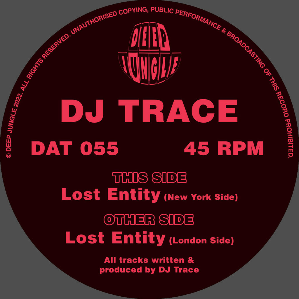 DJ Trace - Lost Entity EP - DAT055