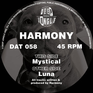 Deep Jungle -  Harmony -  Luna/Mystical - DAT 058 - 12" Vinyl