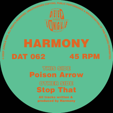 Load image into Gallery viewer, Harmony - Deep Jungle -  Stop That/Poison Arrow - DAT062 - 12&quot; Vinyl - Jungle/Drum &amp; Bass