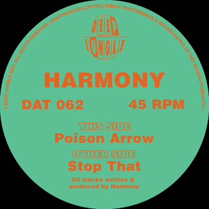 Harmony - Deep Jungle -  Stop That/Poison Arrow - DAT062 - 12" Vinyl - Jungle/Drum & Bass