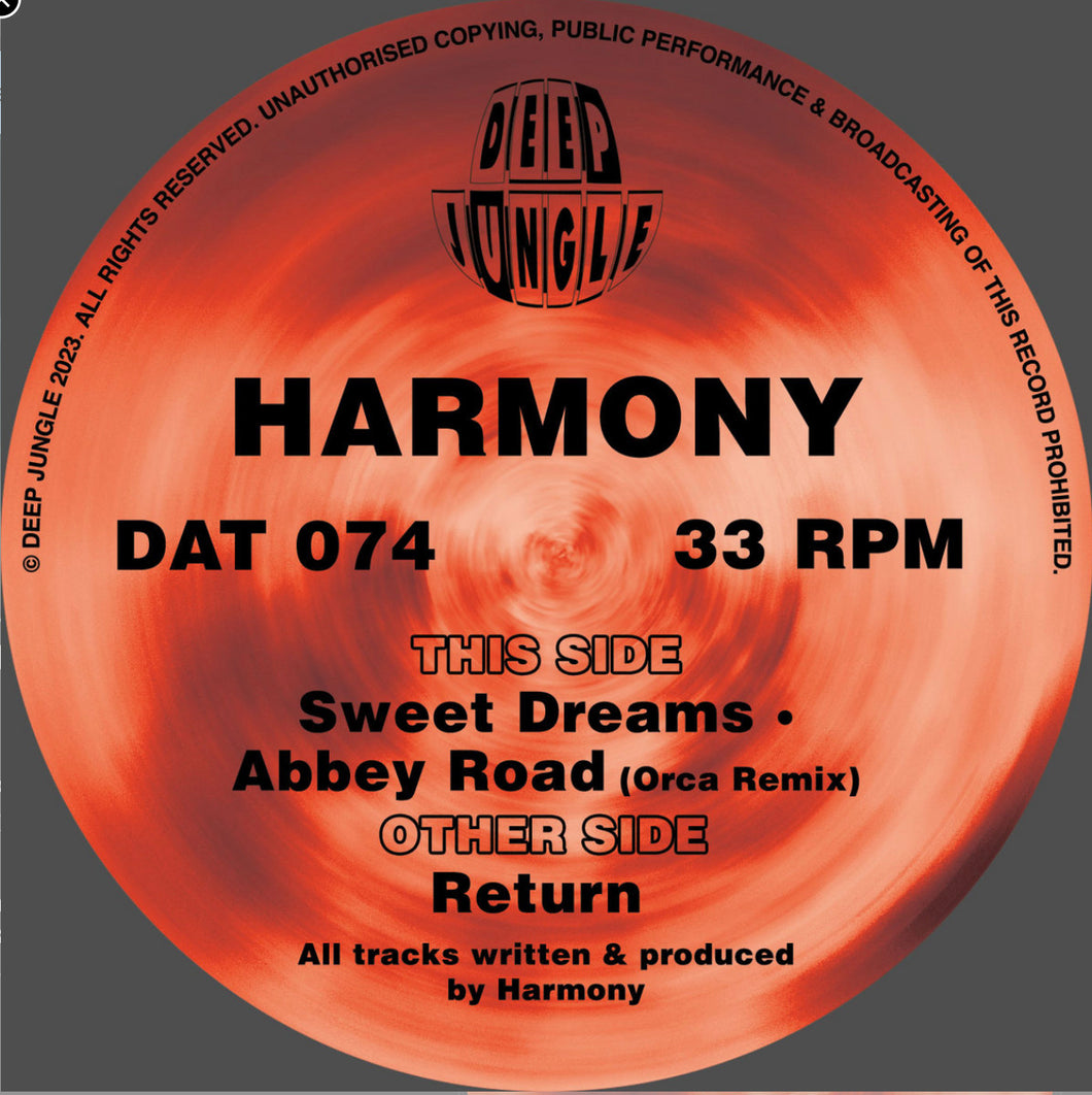 Harmony - Return EP - Deep Jungle - DAT074 - 12