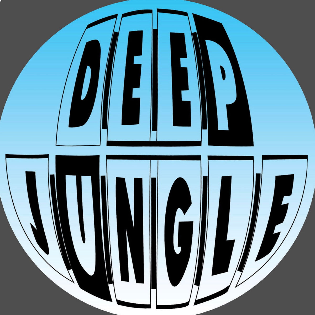 Deep Jungle - Harmony -  Roundabout EP - DAT078SEHH - 12" Blue & White Half & Half Special Vinyl