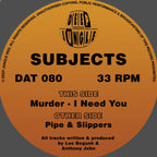 Subjects - Deep Jungle - Pipe & Slippers EP - DAT080SE - 12" Black & Brown Special Vinyl