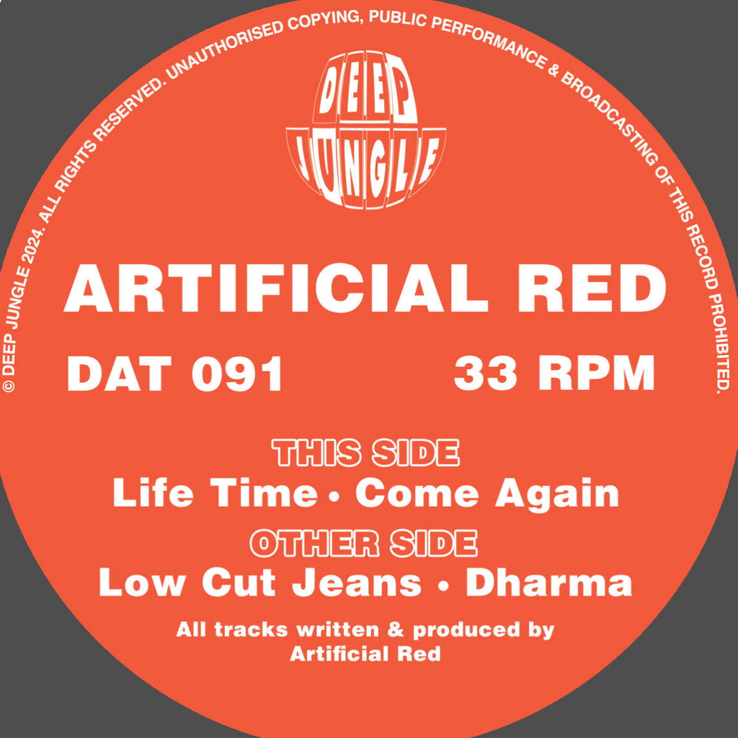 Artificial Red - Low Cut Jeans EP - Deep Jungle - DAT091 - 12