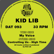 Load image into Gallery viewer, Kid Lib - Controlling Us EP - Deep Jungle - DAT093 - 12&quot; Vinyl