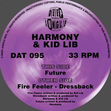 Load image into Gallery viewer, Harmony &amp; Kid Lib - Fire Feeler EP - Deep Jungle - DAT095 - 12&quot; Black Vinyl