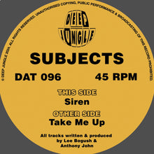 Load image into Gallery viewer, Subjects - Take Me Up EP - Deep Jungle - DAT096 - 12&quot; Black Vinyl