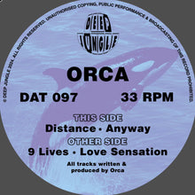 Load image into Gallery viewer, Orca - 9 Lives EP - Deep Jungle Recordings - DAT097 - Old Skool / Rave - 12&quot; Black Vinyl