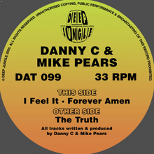 Load image into Gallery viewer, Danny C &amp; Mike Pears - The Truth EP - Deep Jungle Recordings - DAT099 - 12" Black Vinyl