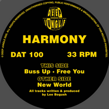 Load image into Gallery viewer, Harmony - New World EP - Deep Jungle Recordings - DAT100SES - 12" Black &amp; Yellow Splatter Special Vinyl