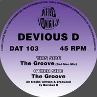 Devious D - The Groove EP - Deep Jungle Records - DAT103 -  12