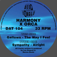 Harmony X Orca -  Sympathy EP - Deep Jungle - DAT104 - 12
