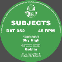 Load image into Gallery viewer, Deep Jungle -  Subjects - Goblin/Sky High EP  - DAT052SE - 12&quot; Green and White Special Vinyl