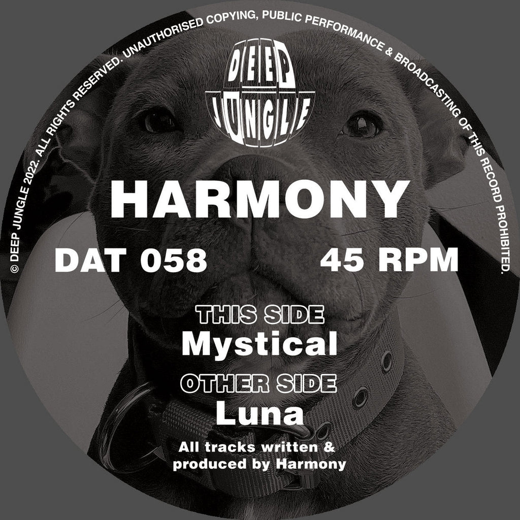 Deep Jungle - Harmony - Luna/Mystical - DAT058SE - 12" Grey Marble Special Vinyl