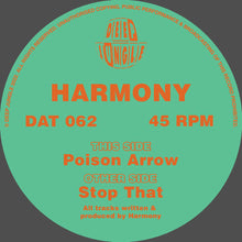Load image into Gallery viewer, Harmony - Deep Jungle -  Stop That/Poison Arrow - DAT062SE - 12&quot; Green and Brown Special Vinyl