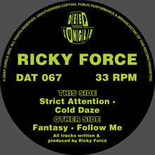 Load image into Gallery viewer, Ricky Force - Fantasy EP - Deep Jungle - DAT067SE - 12&quot; Green and Black Special Vinyl