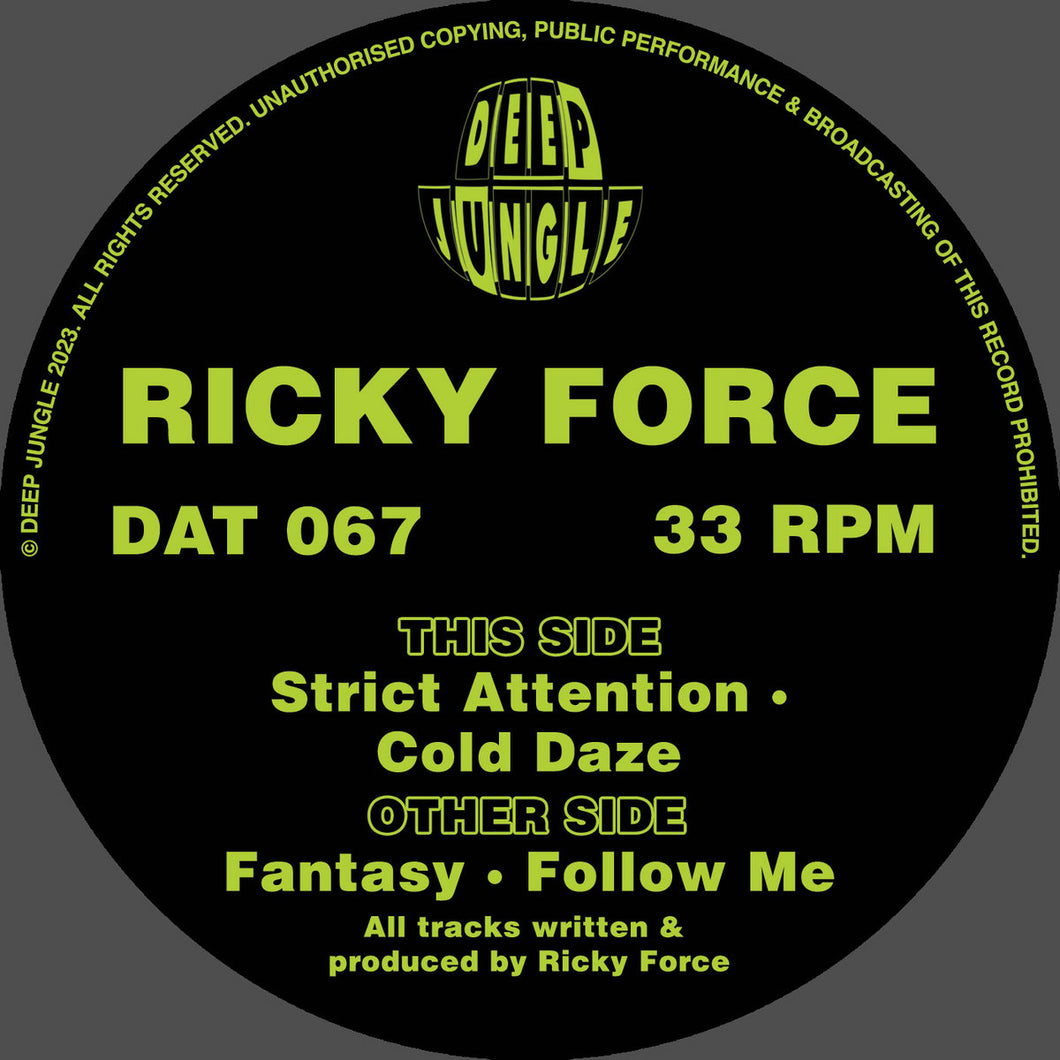 Ricky Force - Fantasy EP - DAT067 - 12