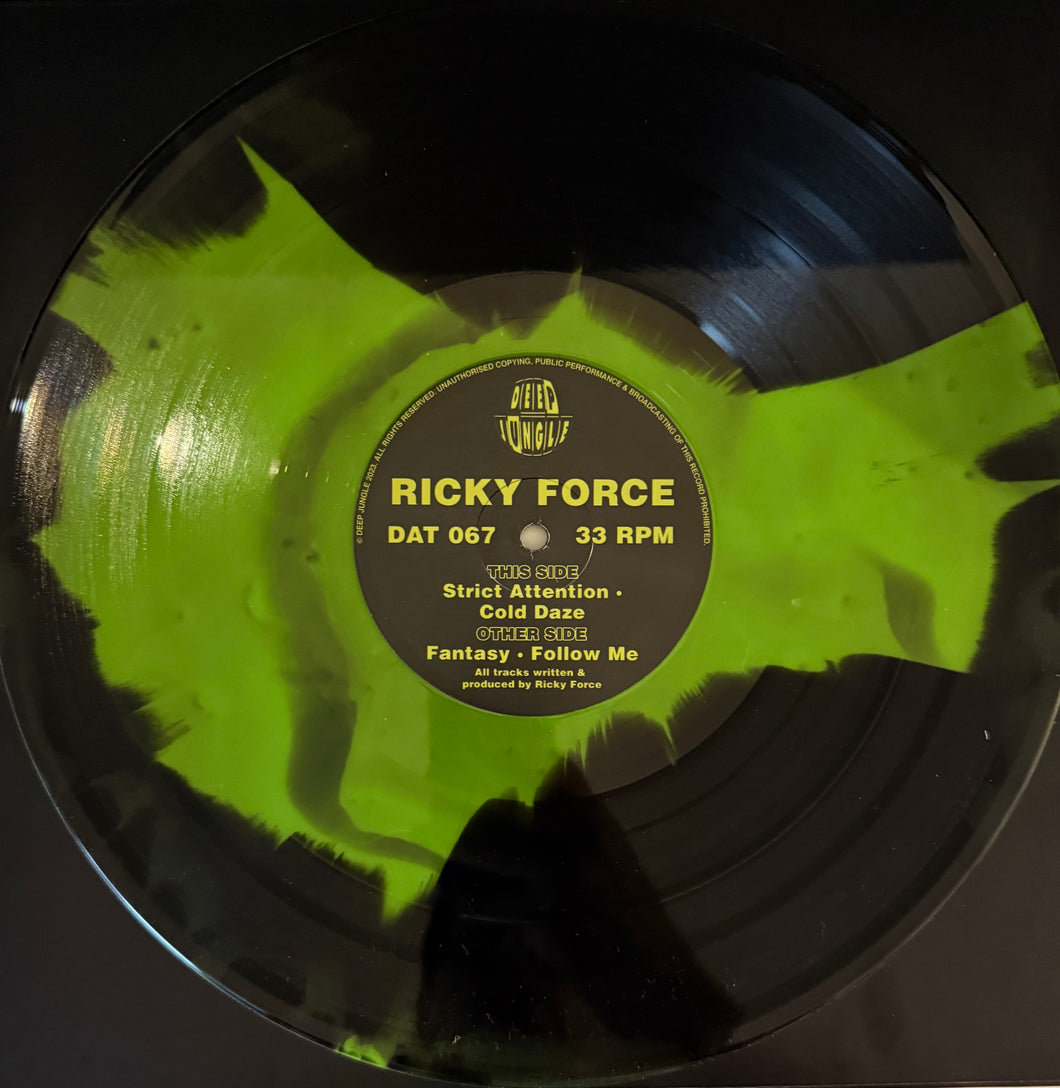 Ricky Force - Fantasy EP - Deep Jungle - DAT067SE - 12