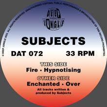 Load image into Gallery viewer, Subjects - Deep Jungle Records - Enchanted EP - DAT072SEQ - 12&quot; Red &amp; Blue Quarter Special Vinyl