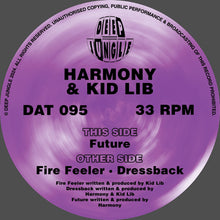 Load image into Gallery viewer, Harmony &amp; Kid Lib - Fire Feeler EP - Deep Jungle - DAT095SE - 12" Purple &amp; Black Special Vinyl