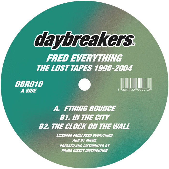 Fred Everything - The Lost Tapes 1998-2004 - DBR010 alt