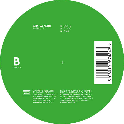 Sam Paganini - Satellite - DCLP10.3 label B