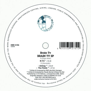 BRAIN TV - BRAIN TV EP -Diki - Belgium Import - 12" VINYL - DIKI2106 - Trance
